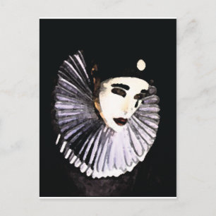 Pierrot Postcard