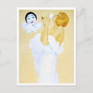 Pierrot's Dream - from the Pierrot's Love Series Postcard