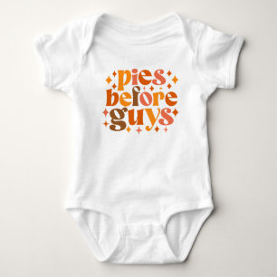 Pies Before Guys Baby Bodysuit