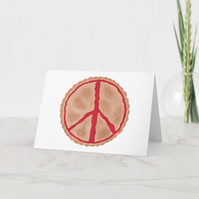 Pies for Peace cherry peace pie cards (Front)