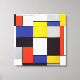 PIET MONDRIAAN - Composition A 1923 Canvas Print