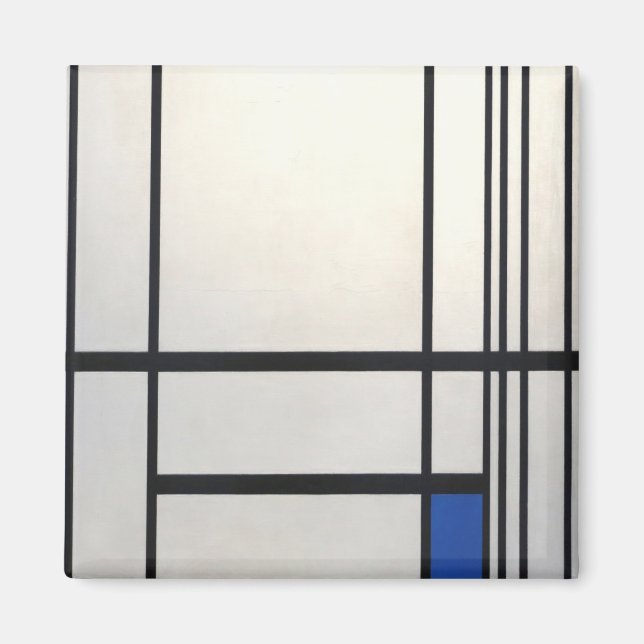 piet mondrian-1292 magnet (Front)