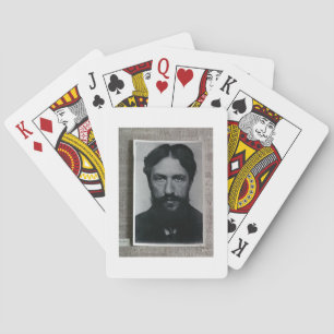 Piet Mondrian (1872-1944), c.1910 (b/w photo) Playing Cards