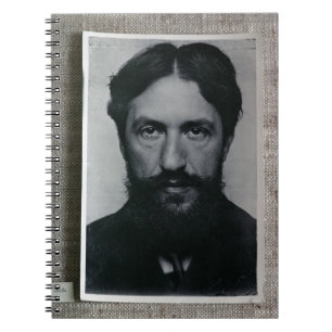Piet Mondrian (1872-1944), c.1910 (b/w photo) Spiral Notebook