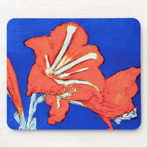 Piet Mondrian - Amaryllis Fine Art Flower Painting Mouse Pad