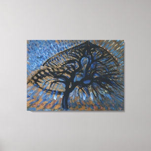 PIET MONDRIAN APPLE BLOSSOM TREE ABSTRACT PRINT