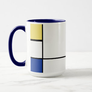 Piet Mondrian - Composition Geometric Abstract Mug