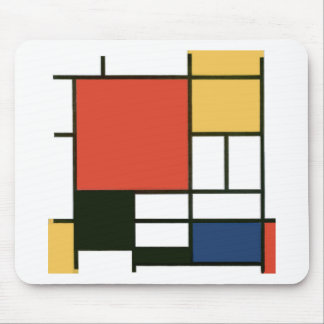 Piet Mondrian - Composition Mouse Pad