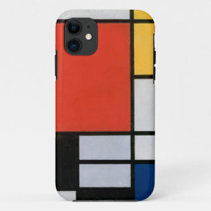 Piet Mondrian Composition Red Yellow Blue Print Case-Mate iPhone Case