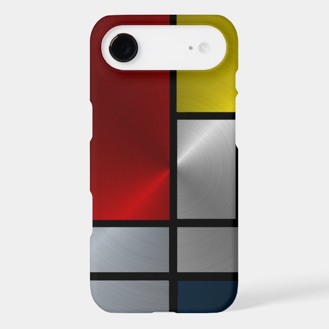 Piet Mondrian Composition (Steel) Case-Mate iPhone Case (Back)