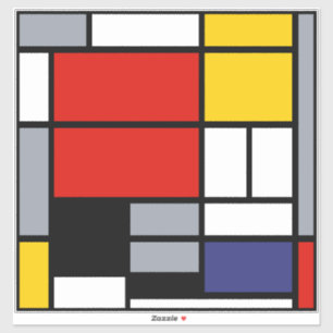 Piet Mondrian, Composition with Large Red Plane