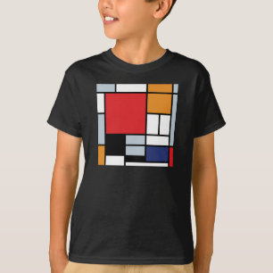 Piet Mondrian - Composition with Large Red Plane T-Shirt