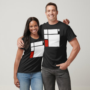 Piet Mondrian - Geometric Abstract T-Shirt
