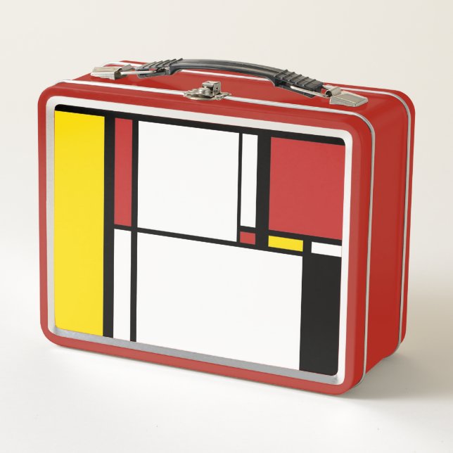 Piet Mondrian - Lunch Box / art lunch Box (Front)