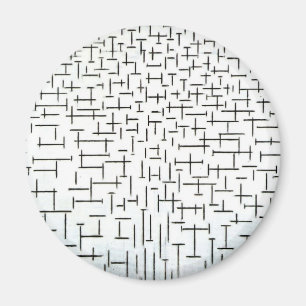 Piet Mondrian Modern Art Magnet
