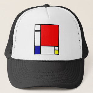 Piet Mondrian - Neoplastic Art Trucker Hat