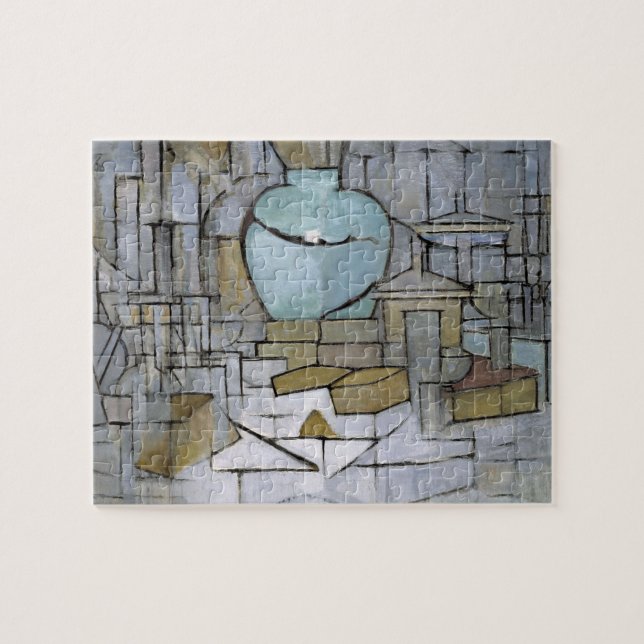 Piet Mondrian Still Life with Gingerpot  Jigsaw Puzzle (Horizontal)