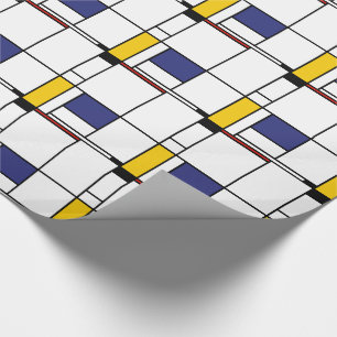 Piet Mondrian, Tableau 1 Wrapping Paper