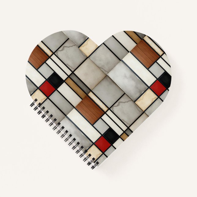 Piet Mondrian Vintage Notebook (Front)