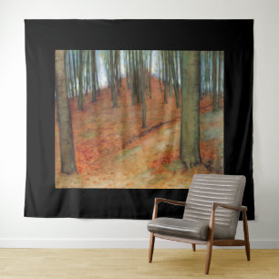 Piet Mondrian, Wood with Beech Trees Tapestry