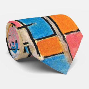 Piet Mondrian's Art Neck Tie - Bold & Timeless