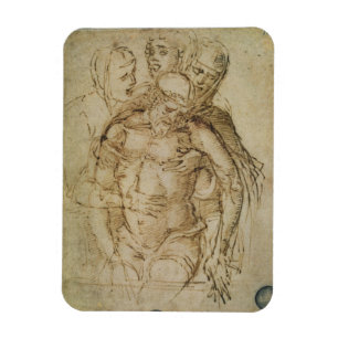 Pieta, attributed to either Giovanni Bellini (c.14 Magnet