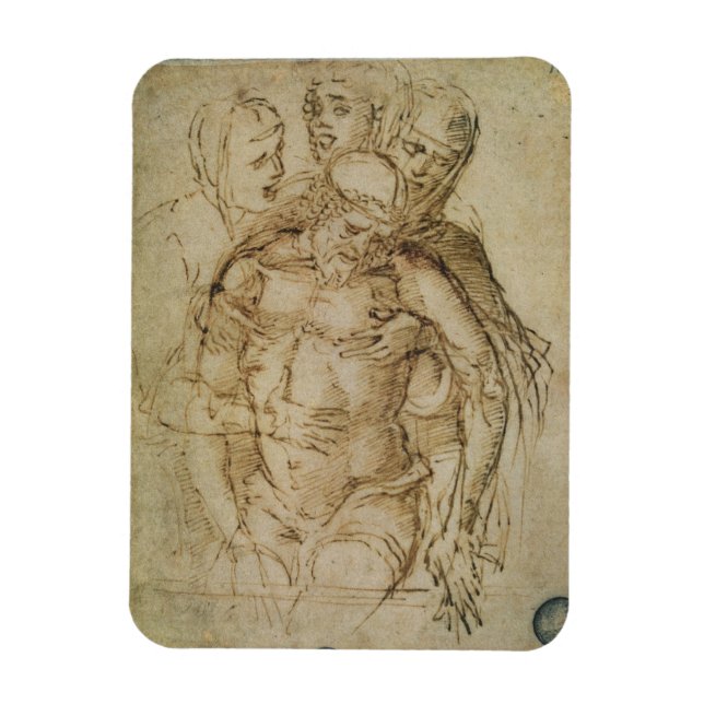 Pieta, attributed to either Giovanni Bellini (c.14 Magnet (Vertical)