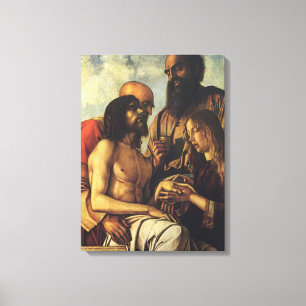 Pieta by Giovanni Bellini, Renaissance Fine Art Canvas Print