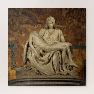 Pieta by Michelangelo Jigsaw Puzzle