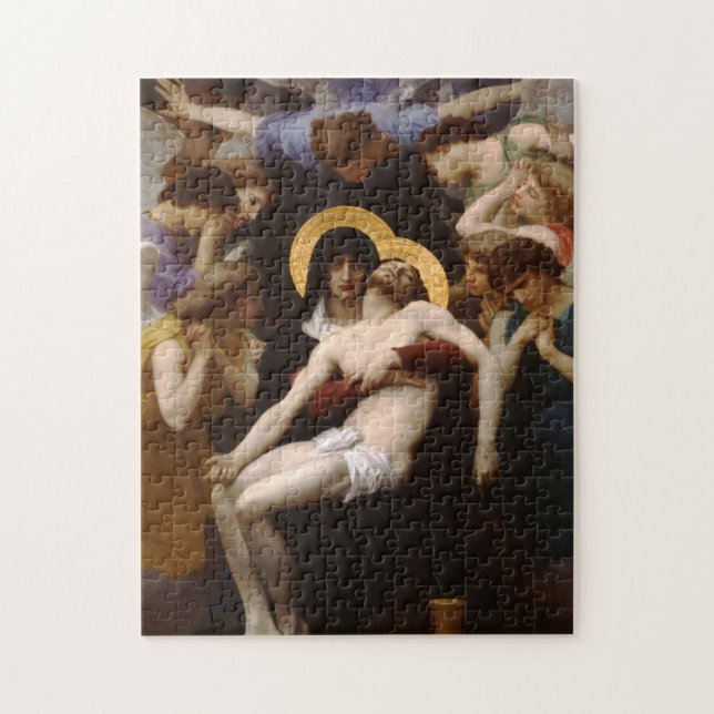 Pieta by William Bouguereau Puzzle (Vertical)