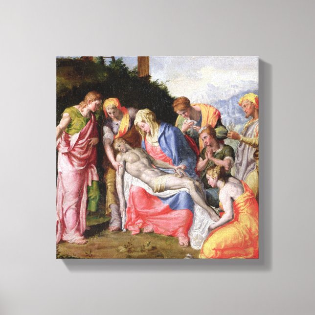 Pieta Canvas Print (Front)