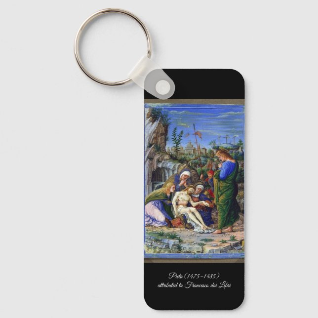 Pieta of Jesus Christ Key Ring (Front)