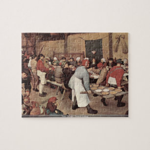 Pieter Bruegel - Country wedding Jigsaw Puzzle