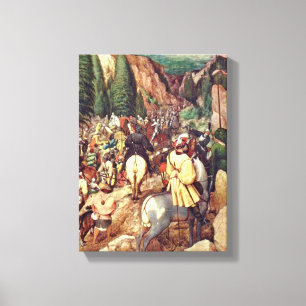 Pieter Bruegel Elder - Conversion of St Paul Canvas Print