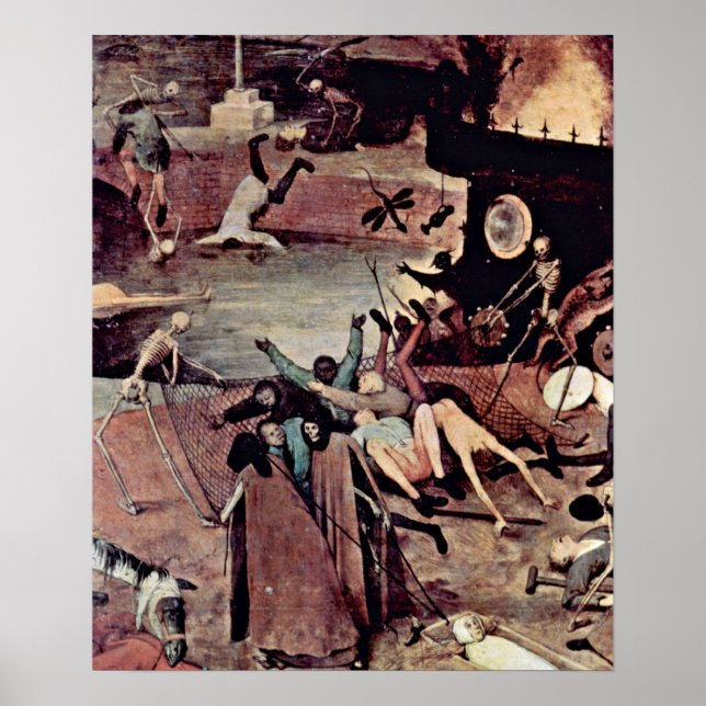 Pieter Bruegel Elder - Triumph of Death Detail Poster (Front)