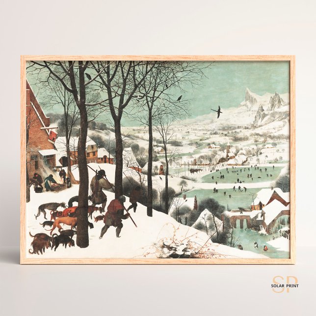 Pieter Bruegel Hunters in the Snow Art Poster (Creator Uploaded)