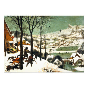 Pieter Bruegel Hunters in the Snow Photo Print