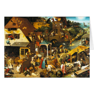 Pieter Bruegel Netherlandish Proverbs