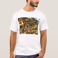Pieter Bruegel Netherlandish Proverbs T-shirt