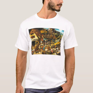 Pieter Bruegel Netherlandish Proverbs T-shirt