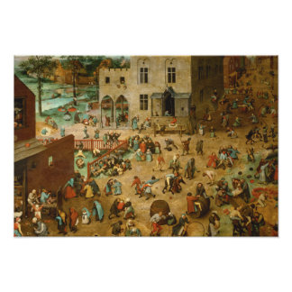 Pieter Bruegel the Elder - Children’s Games Photo Print