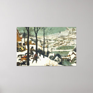 Pieter Bruegel the Elder - Hunters in the Snow Canvas Print