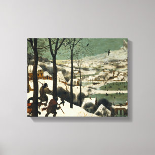 Pieter Bruegel the Elder - Hunters in the Snow Canvas Print