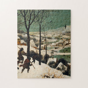 Pieter Bruegel The Elder - Hunters In The Snow Jigsaw Puzzle