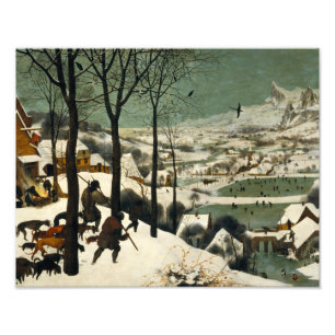 Pieter Bruegel the Elder - Hunters in the Snow Photo Print
