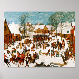 Pieter Bruegel the Elder-Massacre of the Innocents Poster