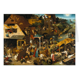 Pieter Bruegel the Elder - Netherlandish Proverbs