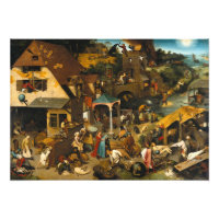 Pieter Bruegel the Elder - Netherlandish Proverbs