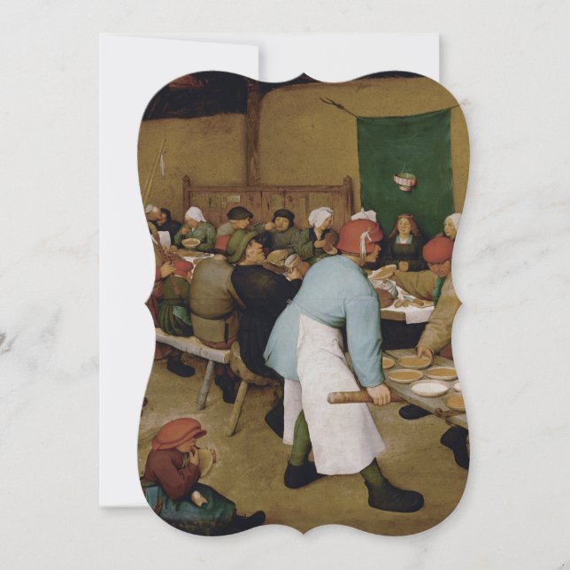 Pieter Bruegel the Elder - Peasant Wedding (Front)