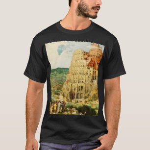 Pieter Bruegel The Elder  The Great Tower of Babel T-Shirt